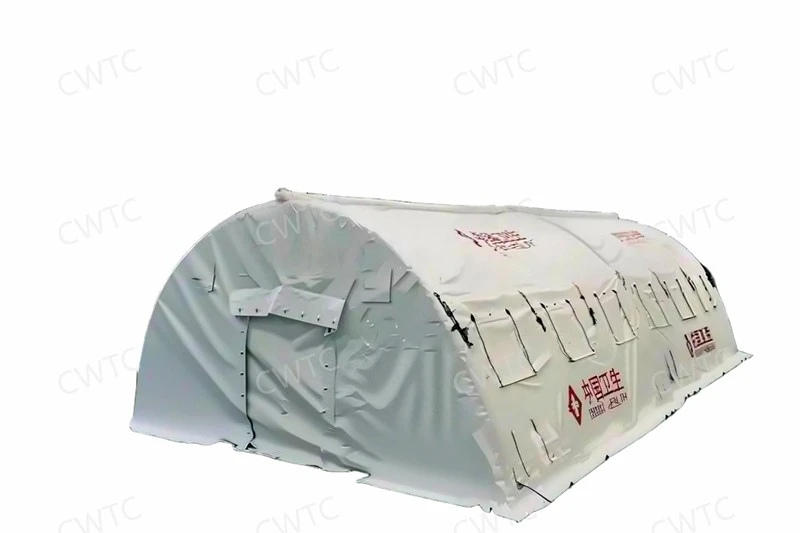 Highpressure air ribs tent hospital
